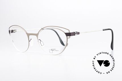 Bajazzo Ida 1 Geradlinige Brille Damen, ausdrucksstarkes Design mit innovativer Technik, Passend für Damen