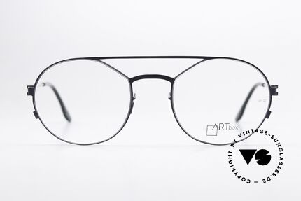 Bajazzo Viva 3 Markant Technische Brille, Brillenmode, made in Germany, aus dem Jahr 2019, Passend für Herren und Damen