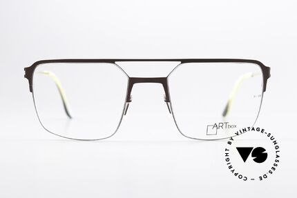 Bajazzo Enzo 4 Brille Technisch Markant, Brillenmode, made in Germany, aus dem Jahr 2019, Passend für Herren und Damen