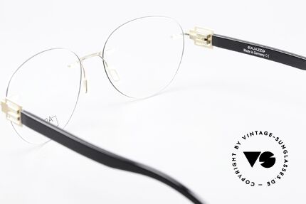 Bajazzo Uli 1 Randlosbrille Damen Herren, Rahmen ist beliebig verglasbar (auch gleitsichtfähig), Passend für Herren und Damen