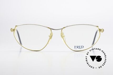 Fred Alize Damen Luxus Brille Large, marines Design (charakteristisch Fred); Top-Qualität, Passend für Damen