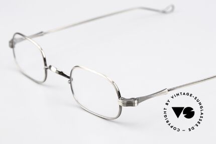 Lunor II 00 Metallfassung Antik Silber, Mod. "II 0", Gr. 40/25, Lesebrille für Damen & Herren, Passend für Herren und Damen