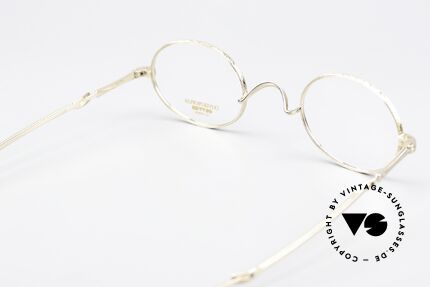 Oliver Peoples OP76G Kleine Brille Made in Japan, KEINE RETROmode, sondern ein 30 Jahre altes Original, Passend für Herren und Damen