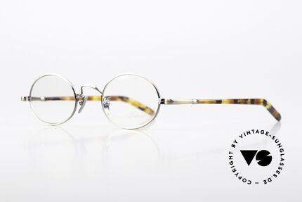 Lunor VA 100 Ovale Vintage Brille Antik Gold, Lunor ist ehrliches Handwerk mit Liebe zum Detail, Passend für Herren und Damen