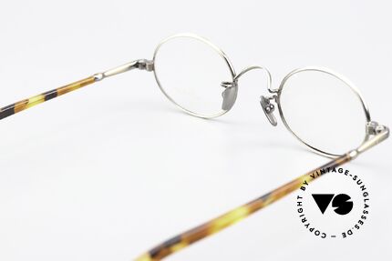 Lunor VA 100 Ovale Vintage Brille Antik Gold, Größe: medium, Passend für Herren und Damen