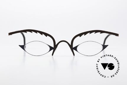 Theo Belgium Tibetan Verrückte Lesebrille Damen, etwas Kunst für die Nase; ein echter Hingucker!, Passend für Damen