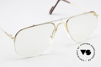 Alpina PCF 98 Nylor Aviator Brille 90er, KEINE Retrobrille, sondern ein 90er ORIGINAL, Passend für Herren