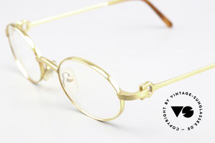 Cartier Spider - M Vintage Brille 90er Oval, orig. Cartier Katalog Referenz-Nummer: T8100429, Passend für Herren und Damen