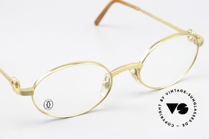 Cartier Spider - M Vintage Brille 90er Oval, ungetragene Rarität mit orig. Verpackung von Cartier, Passend für Herren und Damen