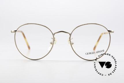 Giorgio Armani 138 Clip On Panto Vintage Brille, Größe: small, Passend für Herren und Damen