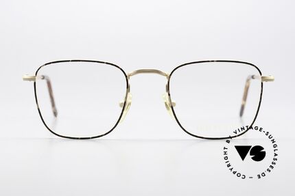 Giorgio Armani 137 Eckige Panto Brille SunClip, Größe: small, Passend für Herren und Damen