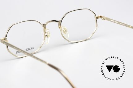 Giorgio Armani 151 Achteckige Vintage Brille 80er, Größe: medium, Passend für Herren und Damen