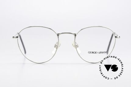 Giorgio Armani 165 Alte Brille Panto 80er 90er, weltbekannte Panto-Form; ein absoluter Klassiker!, Passend für Herren und Damen