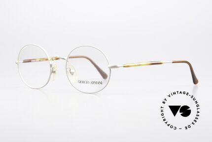 Giorgio Armani 172 Vintage Brille Damen Herren, Premium-Qualität; zeitlos in mattsilber / schildpatt, Passend für Herren und Damen