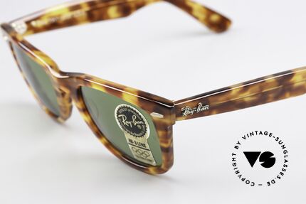 Ray Ban Wayfarer I Limited Serie Brillenklassiker, limitierte Edition: havanna dunkel W0889, RB3, 5022, Passend für Herren und Damen