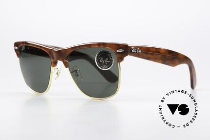 Ray Ban Wayfarer Max II Original USA Sonnenbrille, herausragende Qualität (fühlbar massiv & wertig), Passend für Herren