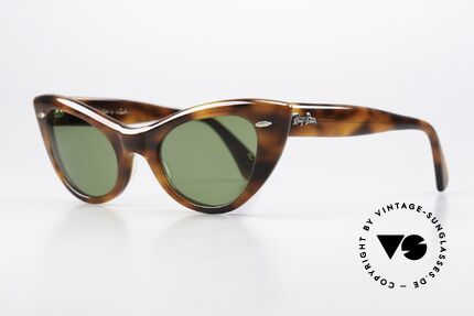 Ray Ban Lisbon Brille Marilyn Monroe Look, Bausch&Lomb Fabrikat aus den 80ern; Modell W0961, Passend für Damen