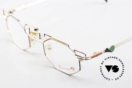 Casanova KC-0 Abstrakte Kunst Brille, großartige Designerbrille basierend auf abstrakter Kunst, Passend für Herren und Damen