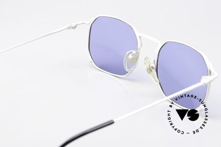 Jean Paul Gaultier 55-8175 Eckige 90er Brille Unisex, die Sonnengläser können ggf. auch ersetzt werden, Passend für Herren und Damen