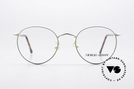 Giorgio Armani 138 Panto Brille Gold Schildpatt, weltbekannte Panto-Form; ein absoluter Klassiker!, Passend für Herren und Damen