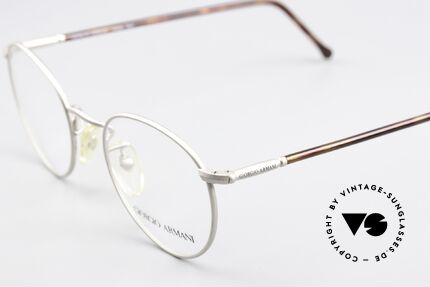 Giorgio Armani 138 Panto Brille Gold Schildpatt, ein 'intellektuelles / spirituellen' Design; Gr. 47/20, Passend für Herren und Damen