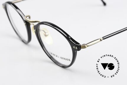 Giorgio Armani 360 Original 90er Brille Panto, großartige Kombination aus Eleganz & Top-Qualität, Passend für Herren und Damen