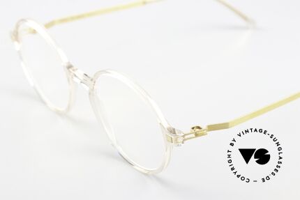 Mykita Tomkin Runde Brille Transparent, wohlbekannte Spitzenqualität; handmade in Germany, Passend für Herren und Damen