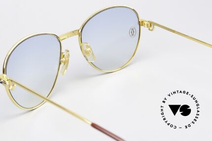 Cartier S Saphirs 0,94 ct - M Echte Saphir Sonnenbrille, ungetragen + OVP (sehr selten in diesem Zustand), Passend für Damen