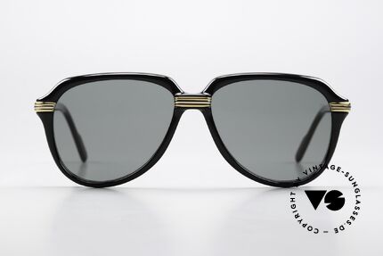 Cartier Vitesse - M Luxus Sonnenbrille Von 1991, Luxus-Sonnenbrille aus der Cartier "Composite-Serie", Passend für Herren