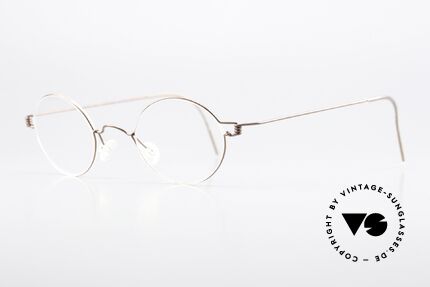 Lindberg Corona Air Titan Rim Bronze Kupfer Fassung 90er, so zeitlos, stilvoll und innovativ = Prädikat "VINTAGE", Passend für Herren und Damen