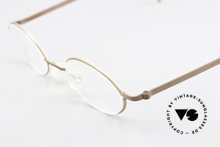 Lindberg 5000 Strip Titan Ovale Titanium Brille Unisex, so zeitlos, stilvoll und innovativ = Prädikat "VINTAGE", Passend für Herren und Damen