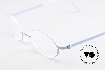 Lindberg 5000 Strip Titan 90er Rahmen Blau Metallic, so zeitlos, stilvoll und innovativ = Prädikat "VINTAGE", Passend für Herren und Damen