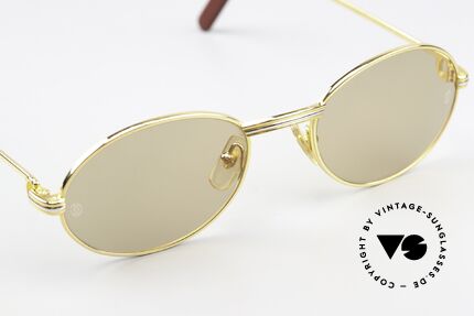 Cartier Saint Honore Luxus Sonnenbrille Von 1998, ungetragen mit OVP (eine Rarität in diesem Zustand), Passend für Herren und Damen