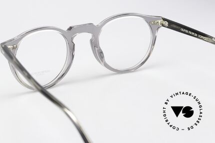 Oliver Peoples Gregory Peck Zeitlose Panto Brille 45mm, ungetragen (wie alle unsere Oliver Peoples Brillen), Passend für Herren