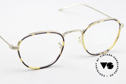 Oliver Peoples Eoin Metallrand Azetat-Inlays, ungetragen (wie alle unsere Oliver Peoples Brillen), Passend für Herren und Damen