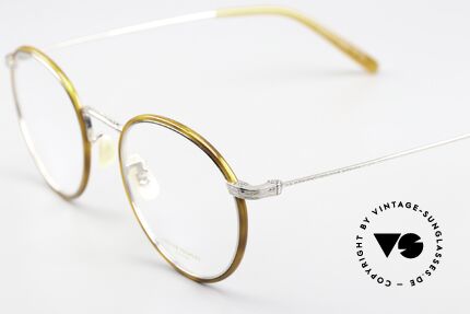 Oliver Peoples Colloff Metallrahmen Azetat-Rand, Unisex-Modell aus dem Jahre 2019; made in Italy, Passend für Herren und Damen