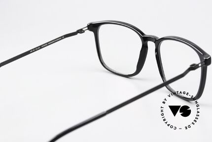 Mykita Arluk Schwarze Brille Lite Collection, genial flexible Brillenfassung: eine Größe passt allen, Passend für Herren und Damen