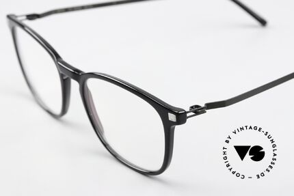 Mykita Haldur Unisexbrille Klassisch Schwarz, wohlbekannte Spitzenqualität; handmade in Germany, Passend für Herren und Damen