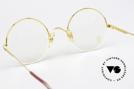 Cartier Mayfair - M Halb Rahmenlose Luxusbrille, ungetragener Top-Zustand (ein Sammlerstück!), Passend für Herren und Damen