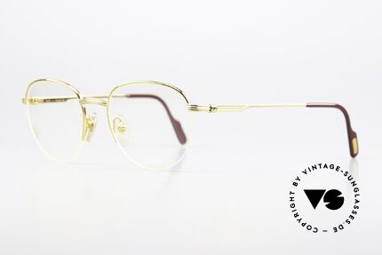 Cartier Colisee - S 1990er Vintage Brille Nylor, 22kt vergoldet (wie alle Cartier vintage Modelle), Passend für Herren und Damen