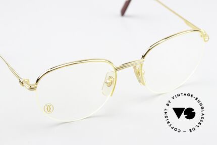 Cartier Colisee - S 1990er Vintage Brille Nylor, Colisee = 'Kolosseum' (Lifestyle & Funktionalität), Passend für Herren und Damen