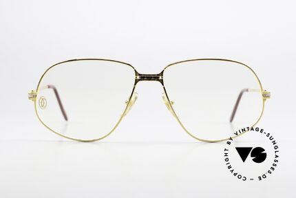 Cartier Panthere G.M. - XL 80er Brille 22kt Vergoldet, G.M. = "Grande Modèle" (für Monsieur / den Gentleman), Passend für Herren