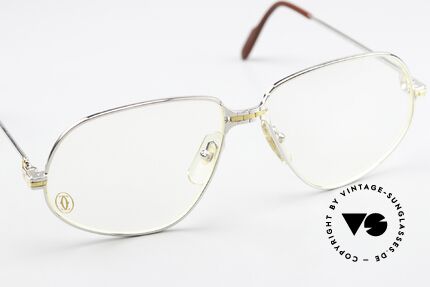 Cartier Panthere G.M. - M Platin Herrenbrille Von 1988, sehr seltene und entsprechend kostbare Platin-Edition, Passend für Herren