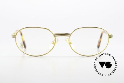 Cartier Lueur - S 90er Luxusbrille Small Size, der orig. Name sagt's schon: 'Lueur' = Lichtschimmer, Passend für Herren und Damen