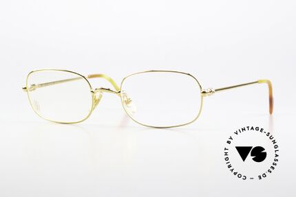 Cartier Deimios - L 90er Brille Rare 54mm Grösse, feine vintage Cartier Luxus-Brille der späten 1990er, Passend für Herren und Damen