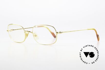 Cartier Deimios - L 90er Brille Rare 54mm Grösse, leichter flexibler Rahmen für höchsten Tragekomfort, Passend für Herren und Damen