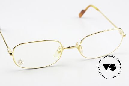 Cartier Deimios - L 90er Brille Rare 54mm Grösse, ungetragenes Einzelstück inkl. orig. Cartier Zubehör, Passend für Herren und Damen