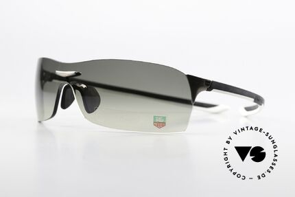 Tag Heuer 5508 Reflex Avantgarde Brille Randlos, formbare "Racing" Bügel aus Elastomer-Gummi, Passend für Herren