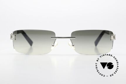 Fred Hawai F1 Eckige Sonnenbrille Randlos, randlose; eckige Sonnenbrille: markante Herrenbrille, Passend für Herren