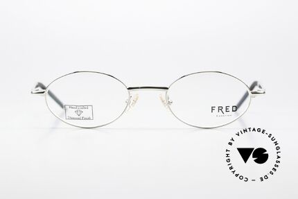 Fred Cut 001 Zeitlose Ovale Brille Unisex, ovale Vollrand-Brille für Damen und Herren zugleich, Passend für Herren und Damen